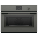 Fisher & Paykel Series 9 60cm Minimal Compact Combi-Steam Oven Grey Glass OS60NMTDG1 hero image