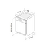 Artusi Freestanding Dishwasher ADW7003X image NaN