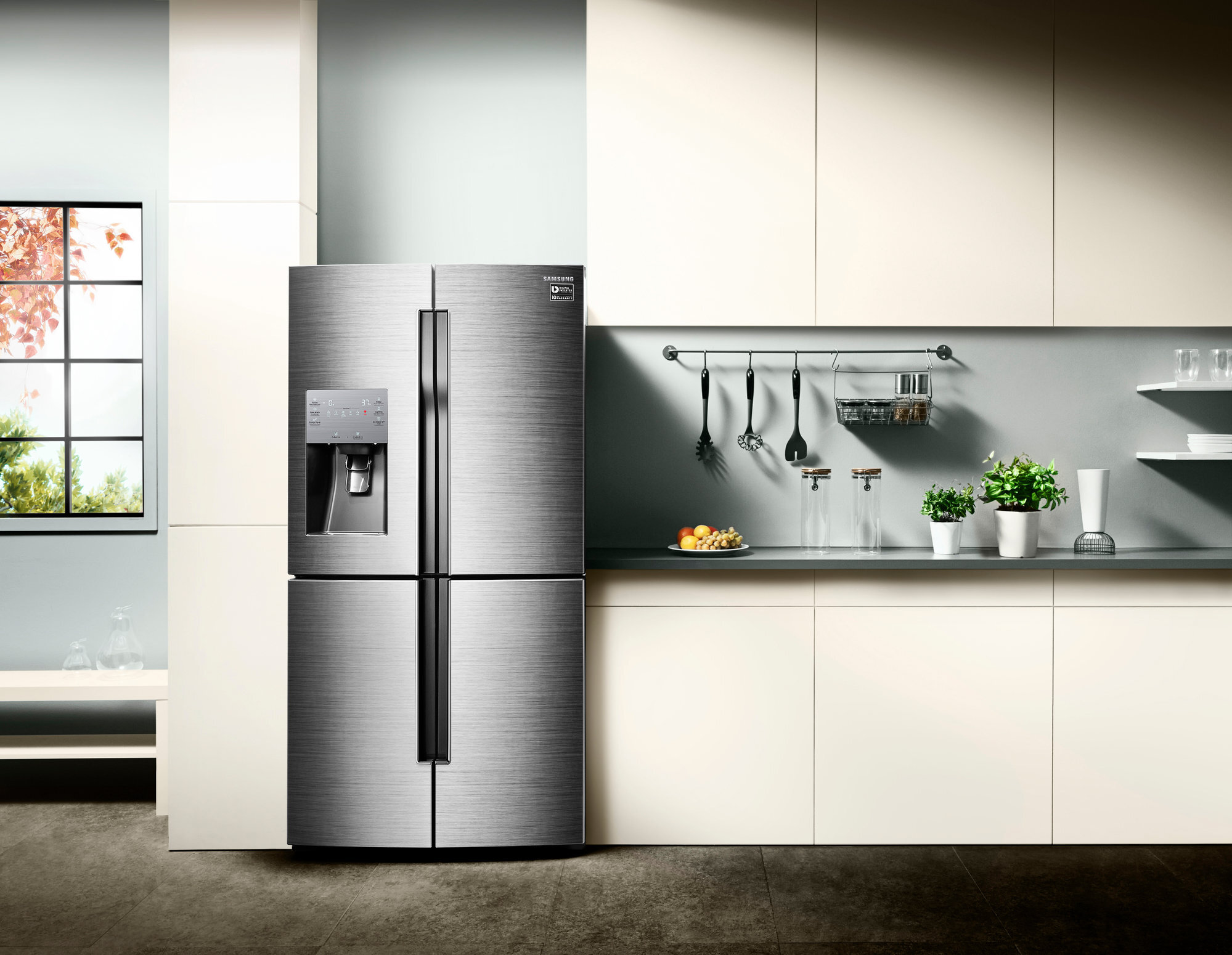 Samsung 719L French Door Fridge SRF719DLS hero image