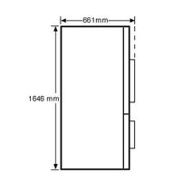 Westinghouse WBB3400PA 340L Fridge hero image