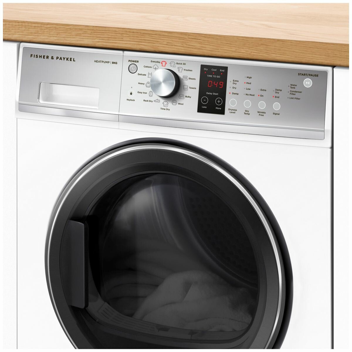 Fisher & Paykel Series 5 8kg Heat Pump Dryer DH8060P3 hero image
