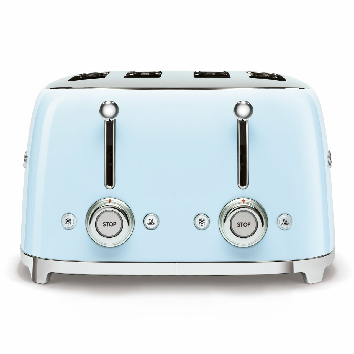 Smeg Temperature Control Kettle and Four Slice Toaster Breakfast