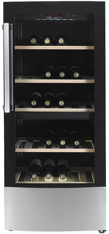 Hisense 58 bottle dual zone wine cabinet top