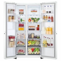 LG 655L Side by Side Frost Free Fridge GS-B655WL hero image