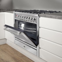 ILVE 90cm Freestanding Dual Fuel Oven/Stove NT96WMP/SS hero image