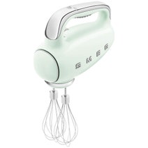 Smeg 50s Retro Style Hand Mixer Pastel Green HMF01PGAU hero image