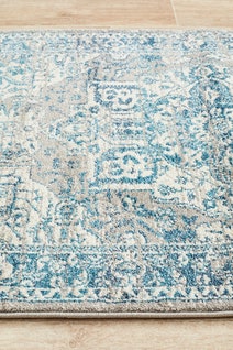 Rug Culture Babylon Medium Blue Rug 300X80CM - BLN-207-BLUE-300X80 hero image