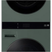 LG AI WashTower 19kg/10kg All-In-One Stacked Washer Dryer Forest Green WWT-1910FG hero image