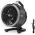 Shark FlexBreeze HydroGo Misting Portable Fan Dark Grey FA052QANZ image NaN
