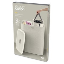 Joseph Joseph Tota 90L Laundry Basket Ecru 50020 hero image