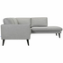 Kalona Vejle Cement 2.5 Seater Right Facing Chaise Sofa 31279-RAF-FRD13 image NaN