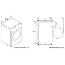 Bosch Series 4 9kg Front Load Washing Machine WAN24126AU hero image