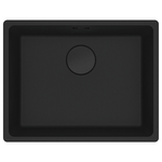 Franke Maris 520mm Single Bowl Topmount Sink With Extension Drainer - Matte Black MRG610-52MBFPC hero image