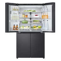 LG 637L French Door Fridge with Ice and Water Matte Black GF-L700MBL hero image