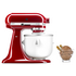 KitchenAid 5KICA0WH Ice Cream Bowl Attachment image NaN