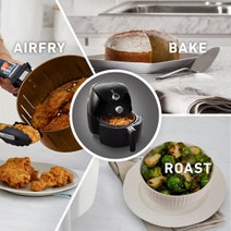 Sunbeam Copper Infused Duraceramic Air Fryer Black AFP4000BK hero image