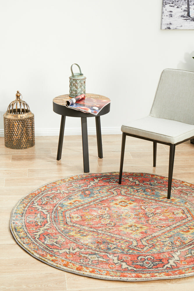 Rug Culture Legacy Large Multi-coloured Rug 240X240CM - LEG-856-CRIM-240X240 hero image