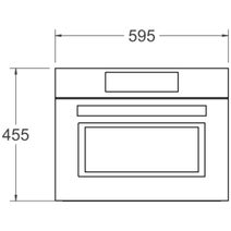 Bertazzoni 45cm TFT Black Glass Combi-Microwave Oven FMOD4077MTB1 hero image