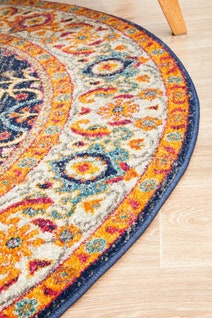 Rug Culture Evoke Small Multi-coloured Rug 150X150CM - EVO-262-MULT-150X150 hero image