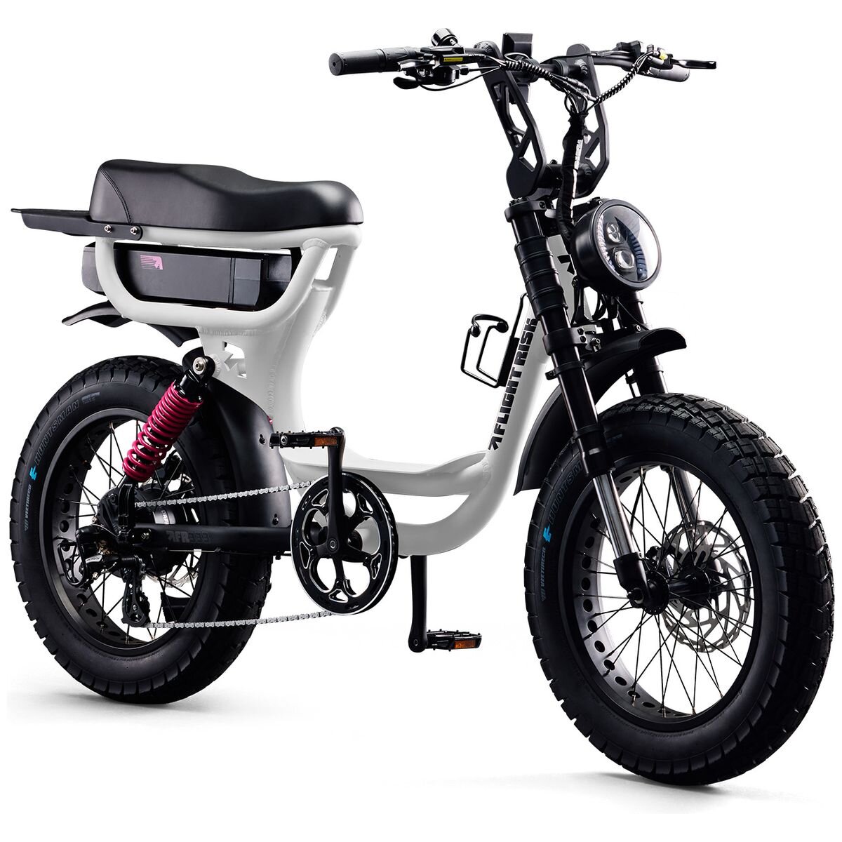 Flight Risk FR333 E-Bike White ATV07DSWH hero image