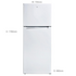 Haier 457L Top Mount Fridge HRF454TW image NaN