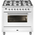 ILVE 90cm Freestanding Dual Fuel Oven/Stove NT96WMP/WH image NaN