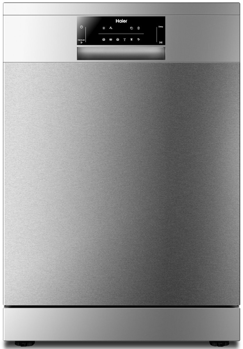 Haier hdw13g1x freestanding dishwasher discount
