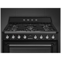 Smeg 90cm Victoria Dual Fuel Freestanding Oven TRA90BL2 hero image
