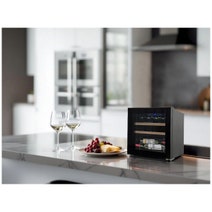LeCavist 14 Bottle Wine Cabinet Single Zone Black LEK14PV hero image