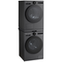 LG Washer+Dryer Stacking Kit with Shelf Matte Black STKIT-MB image NaN