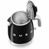 Smeg 50s Retro Style Electric Mini Kettle Black KLF05BLAU image NaN