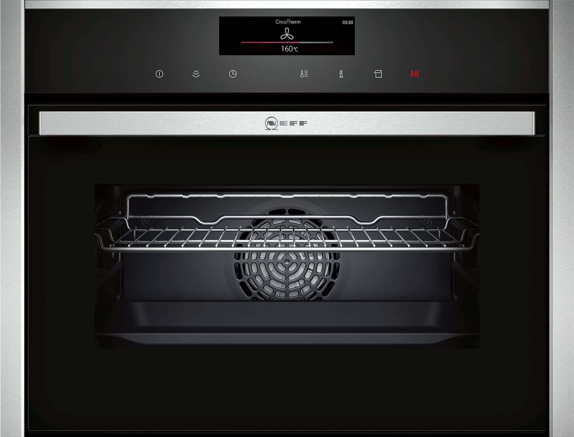 NEFF C18FT56H0B 45cm Compact Built In Steam Oven Appliances Online