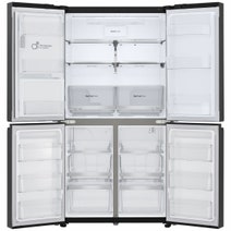 LG 637L French Door Fridge Matte Black GF-L706MBL hero image