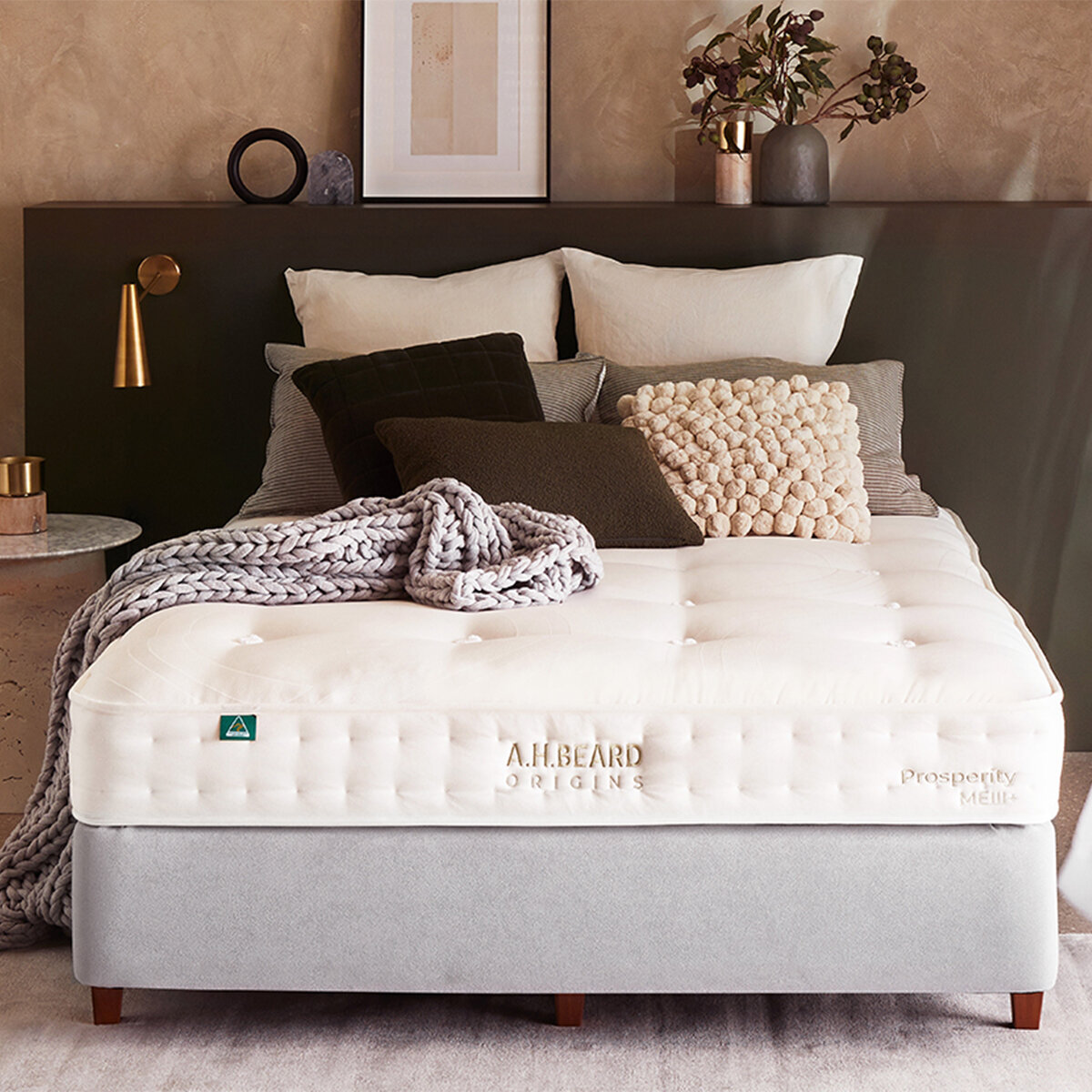 A.H. Beard Origins - Prosperity MEIII+ Plush Queen Mattress - SILFP3MQ hero image