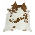 Rug Culture Cow Hide Small Brown, White Rug 200X150 APPROX - COWHIDE-NAT-BROWNW image NaN