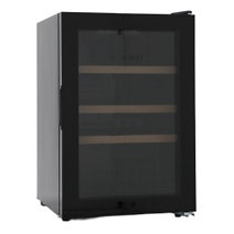 LeCavist 20 Bottle Wine Cabinet Single Zone Black LEK21PV hero image