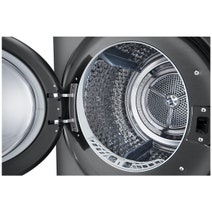 LG 12kg/9kg WashTower All-In-One Stacked Washer Dryer Platinum Black WWT-1209B hero image