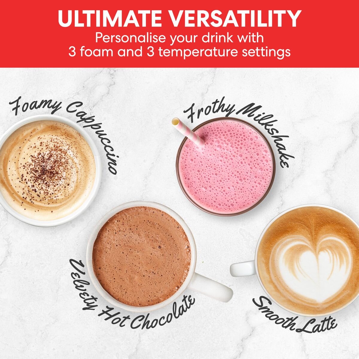 Instant Pot Stainless Steel 500ml Frother Station 140-3457-01-AU hero image