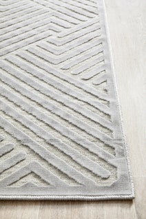 Rug Culture York Large Silver Rug 400X80CM - YRK-CIND-SIL-400X80 hero image