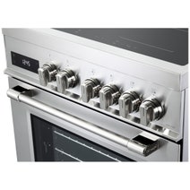 DeLonghi 60cm Deluxe Induction Stainless Steel Freestanding Oven PRO66MXLIN hero image