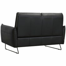 Kalona Maiori Black Two Seater Sofa - 2194-2P-MS133 hero image