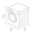 Fisher & Paykel FabricSmart 8.5kg Front Load Washing Machine WH8560F1 image NaN