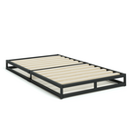 Zinus Single 15cm Joseph Metal Bed Frame with Bed Platform Base Black AU-MBBF-6S hero image