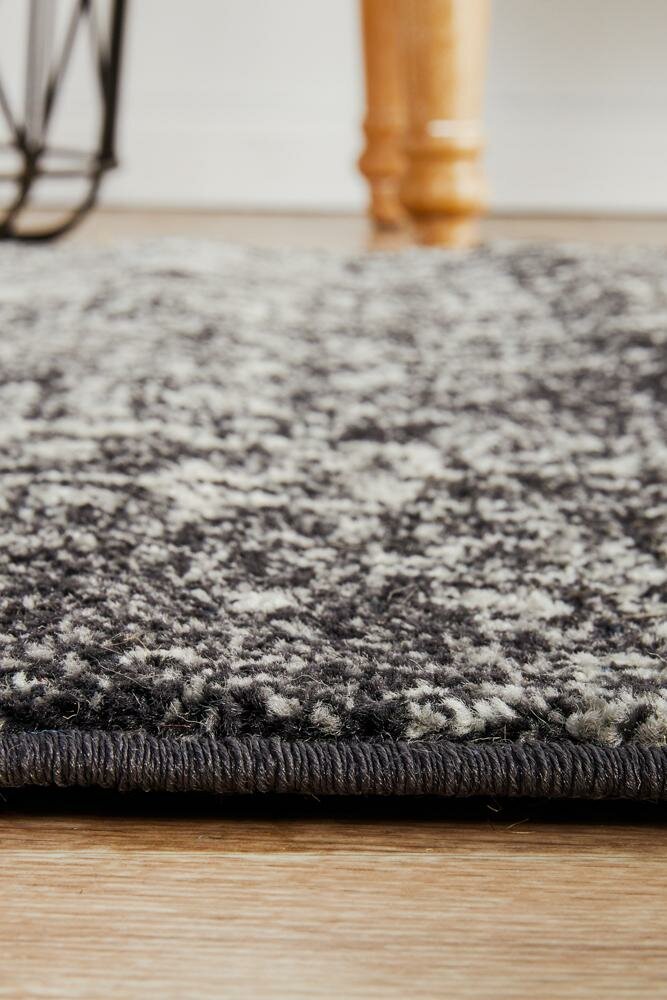 Rug Culture Evoke Large Charcoal Rug 400X80CM - EVO-253-CHAR-400X80 hero image