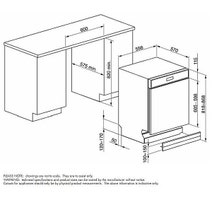 Smeg DWAI6314X Semi-Integrated Dishwasher hero image