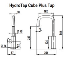 Zip HydroTap G5 Home Cube Plus Boiling & Ambient Filtered Tap Brushed Rose Gold H5C785Z05AU hero image