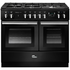 Falcon 100cm Professional FX Freestanding Dual Fuel Oven/Stove PROPL100FXDFBL-CHLPG image NaN