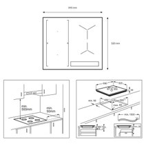 Electrolux 60cm Series 700 Induction Cooktop with SenseFry EHI6475BF hero image