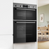 Bosch 60cm Series 6 Built In Double Oven Stainless Steel MBG578FS3A image NaN