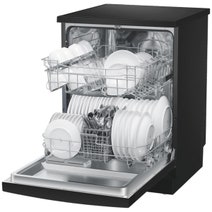 Haier 60cm Freestanding Auto Wash Dishwasher Matte Black HDW13V1B1 hero image